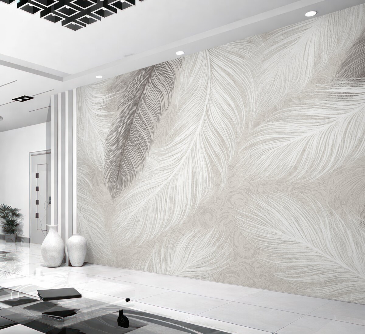 Fototapeta Lekkie piórka