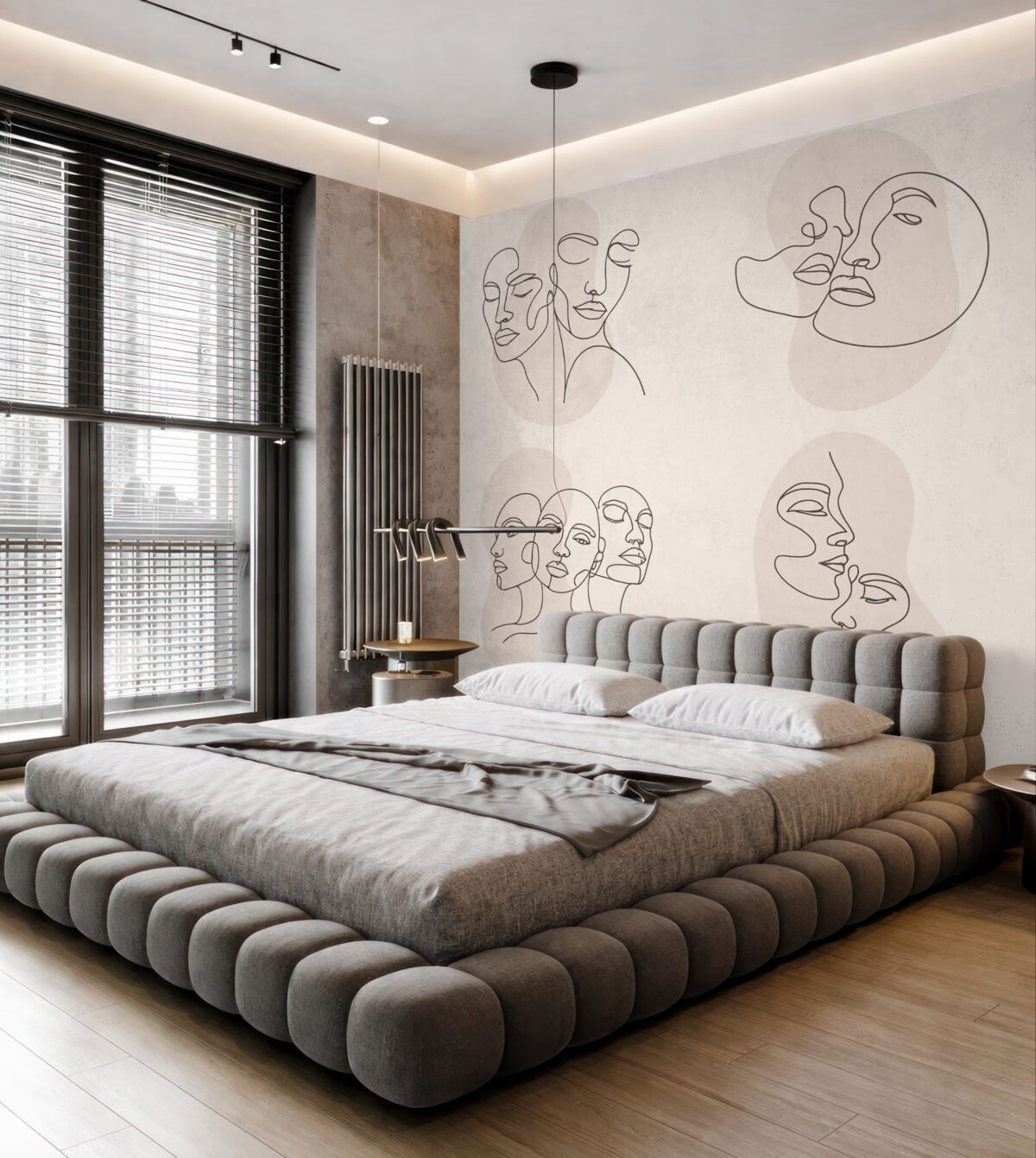 Fototapeta Abstrakcyjne oblicza.