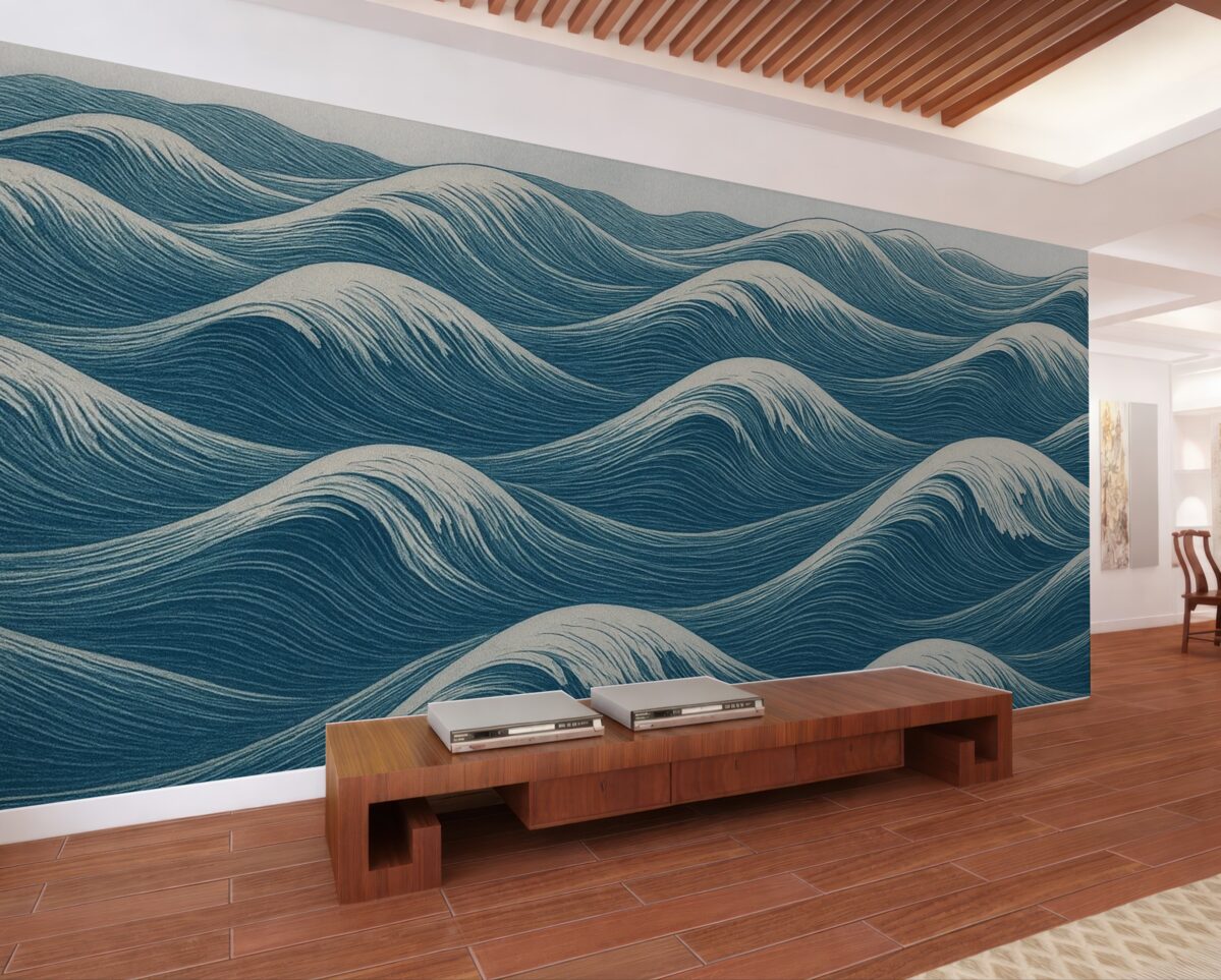 Fototapeta Fale z zaskoczeniem