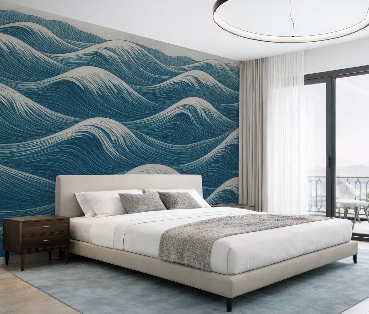 Fototapeta Fale z zaskoczeniem