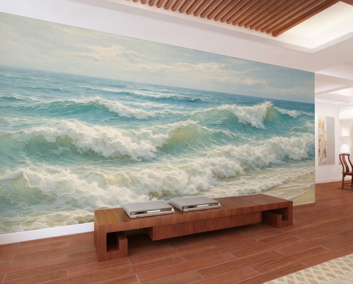 Fototapeta Iluzja fali objętościowej.