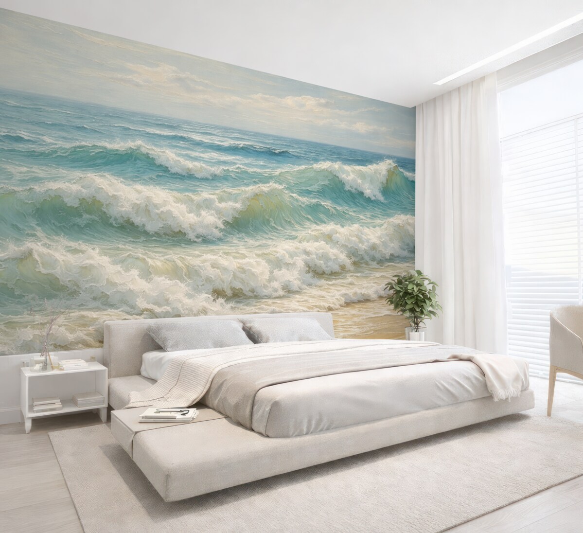 Fototapeta Iluzja fali objętościowej.