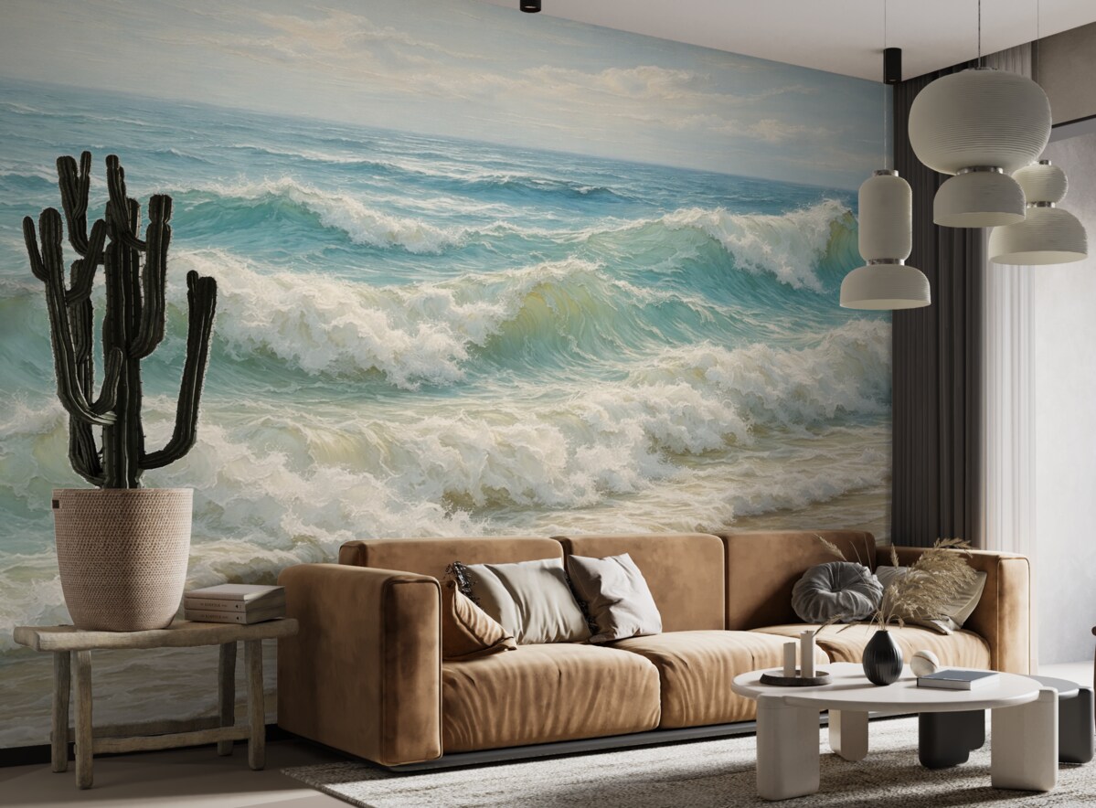 Fototapeta Iluzja fali objętościowej.