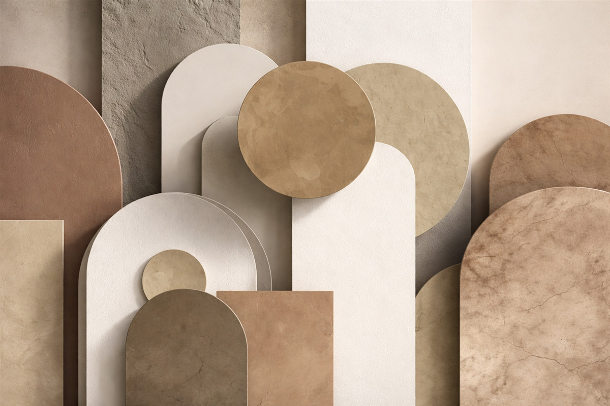 Fototapeta geometria z symulacją objętościowości