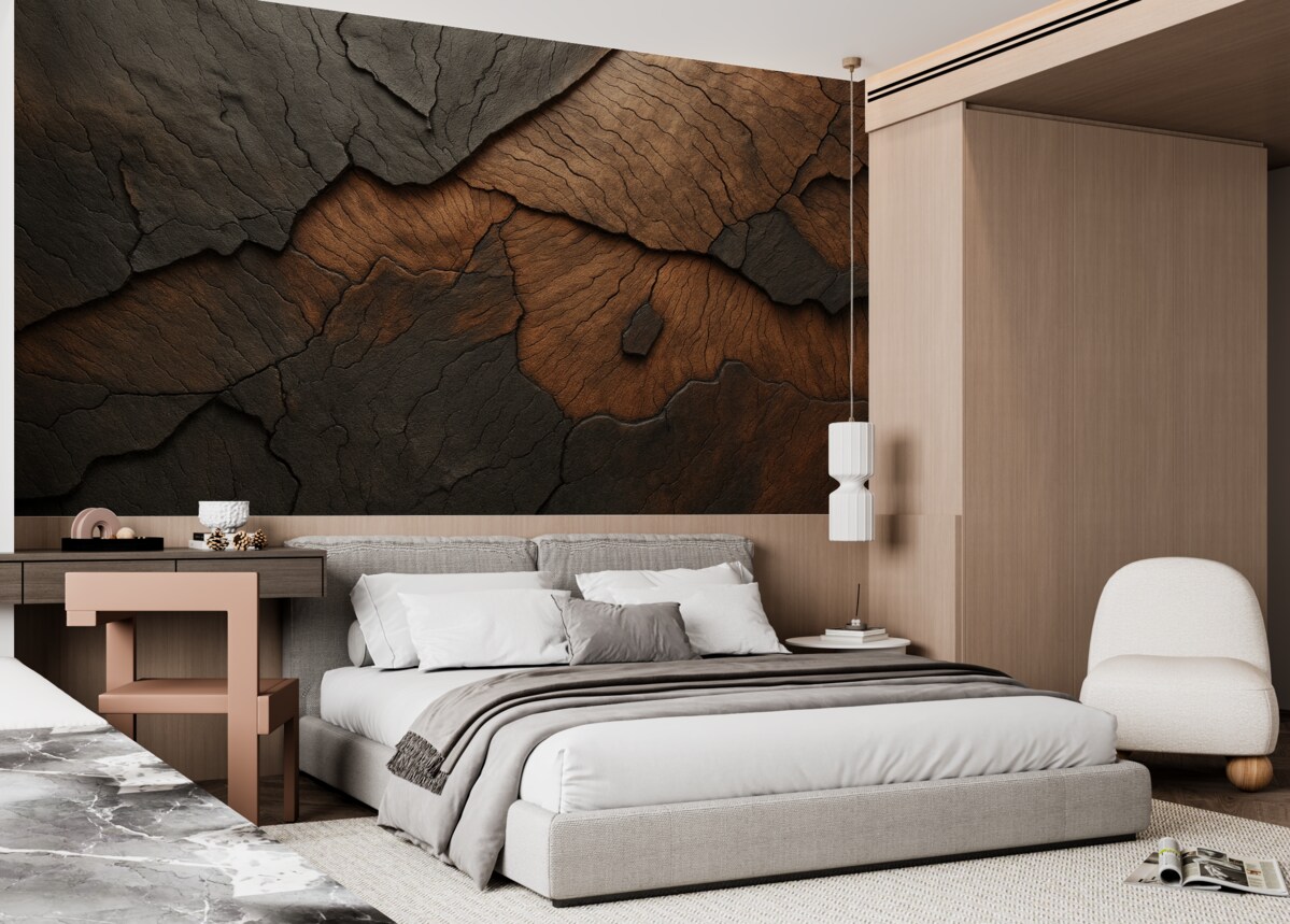 Fototapeta drewno, struktura, szczeliny, mrok, kora, warstwa