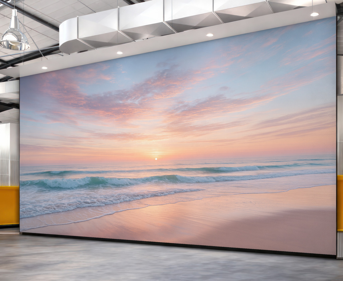 Fototapeta Subtelny wał nad oceanem.