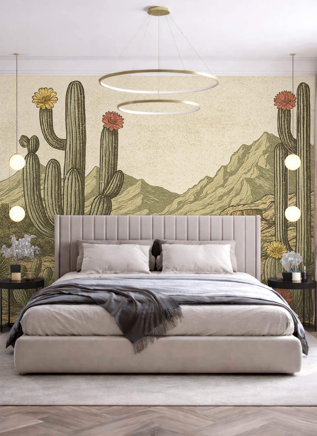 Fototapeta Góry, kaktus.