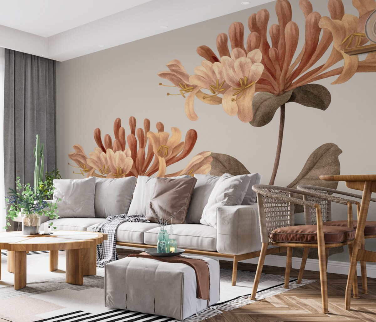 Fototapeta Dzikie Kwiaty