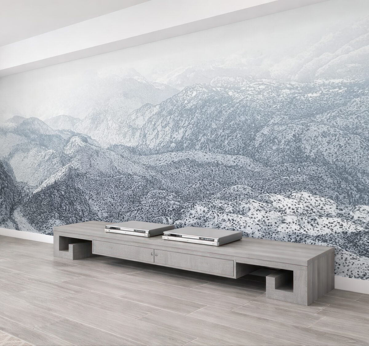 Fototapeta kamienna ciecz w szarym stylu, abstrakcyjna powłoka, naśladująca kamień i woda