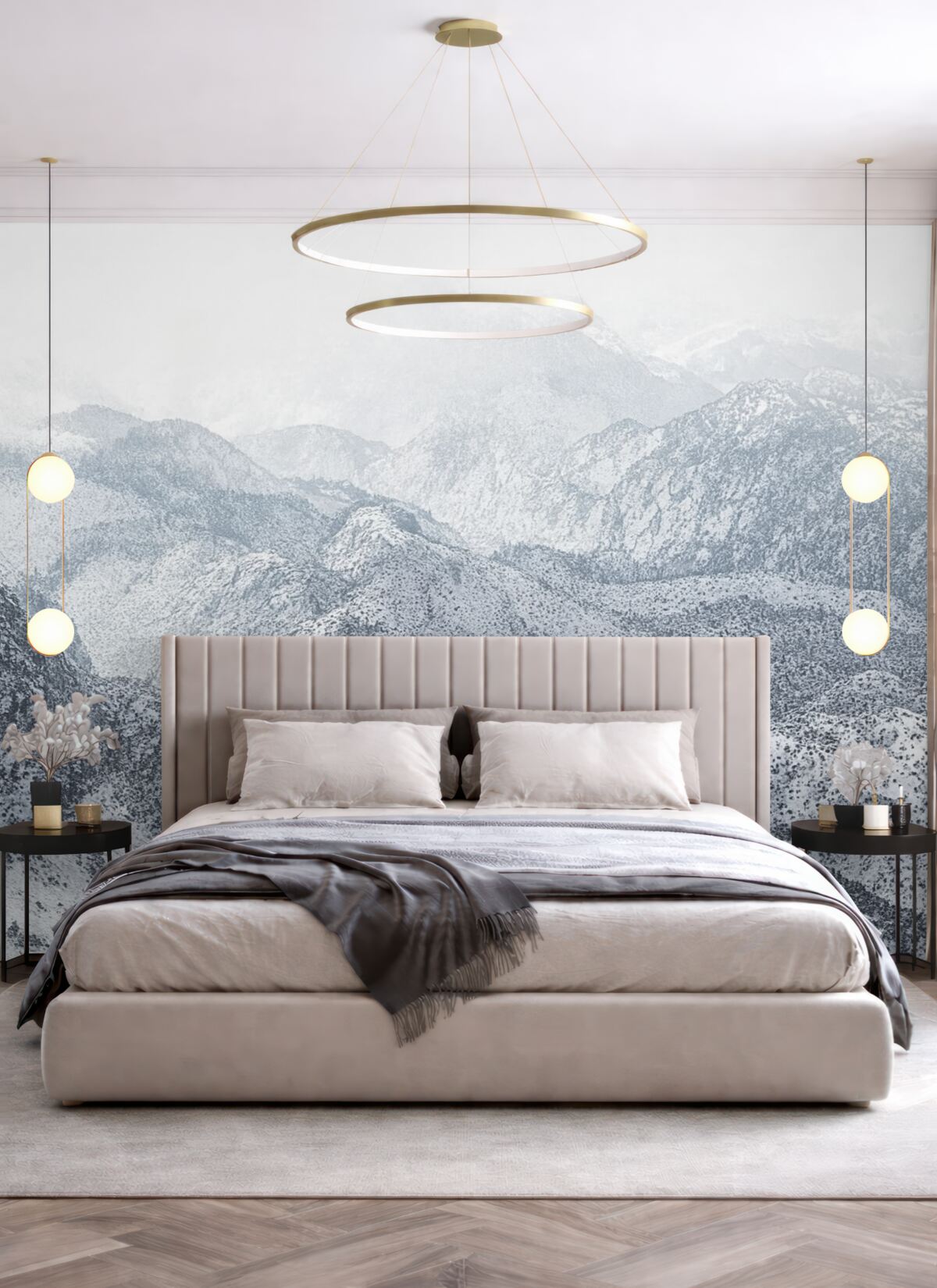 Fototapeta kamienna ciecz w szarym stylu, abstrakcyjna powłoka, naśladująca kamień i woda