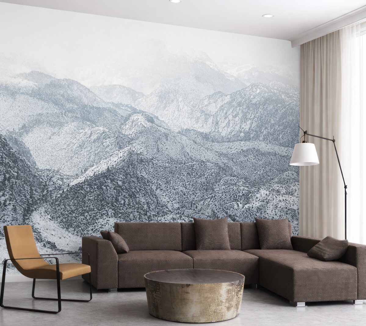 Fototapeta kamienna ciecz w szarym stylu, abstrakcyjna powłoka, naśladująca kamień i woda