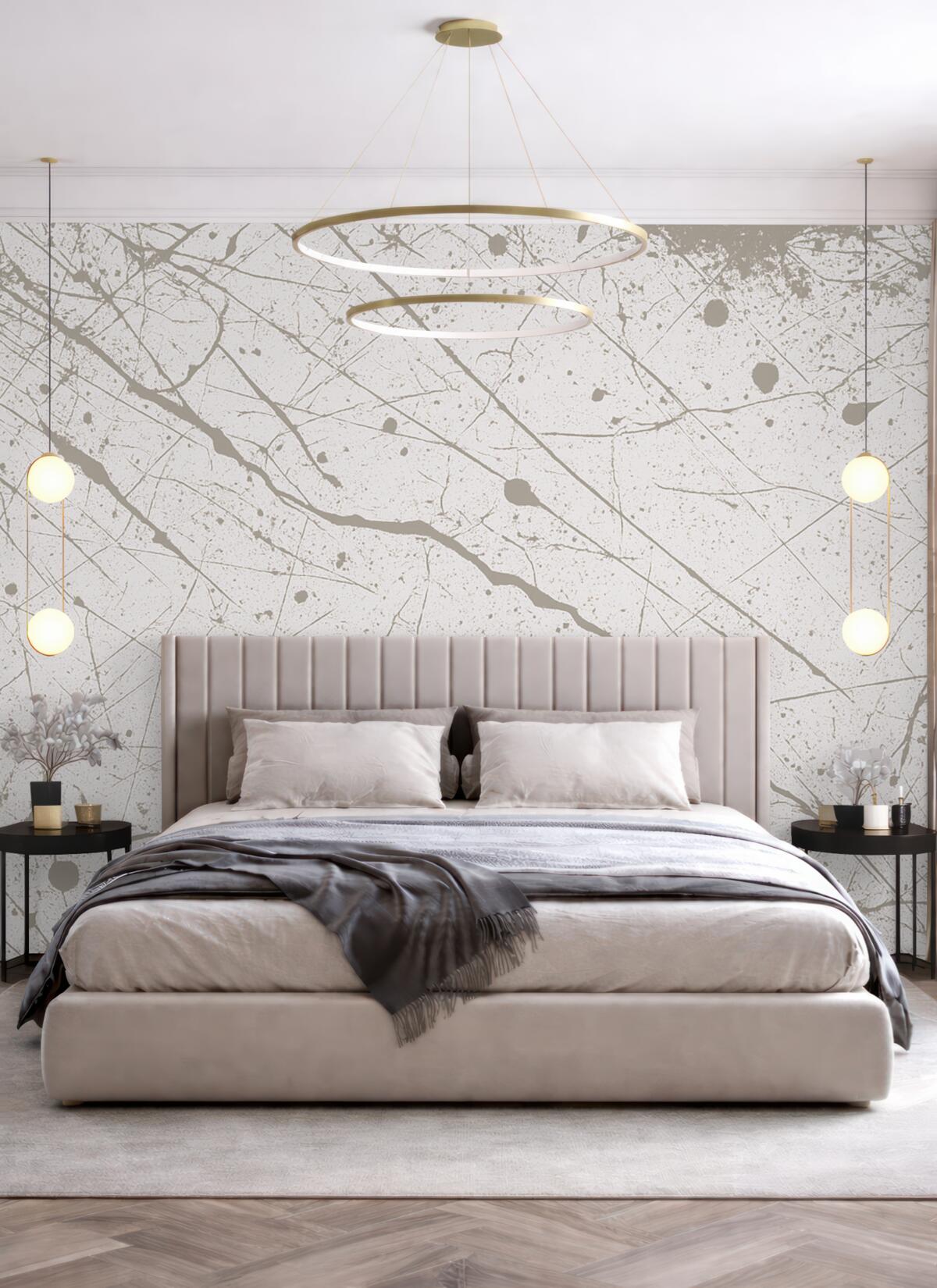 Fototapeta abstrakcyjne plamy farb w pastelowych odcieniach, współczesny styl