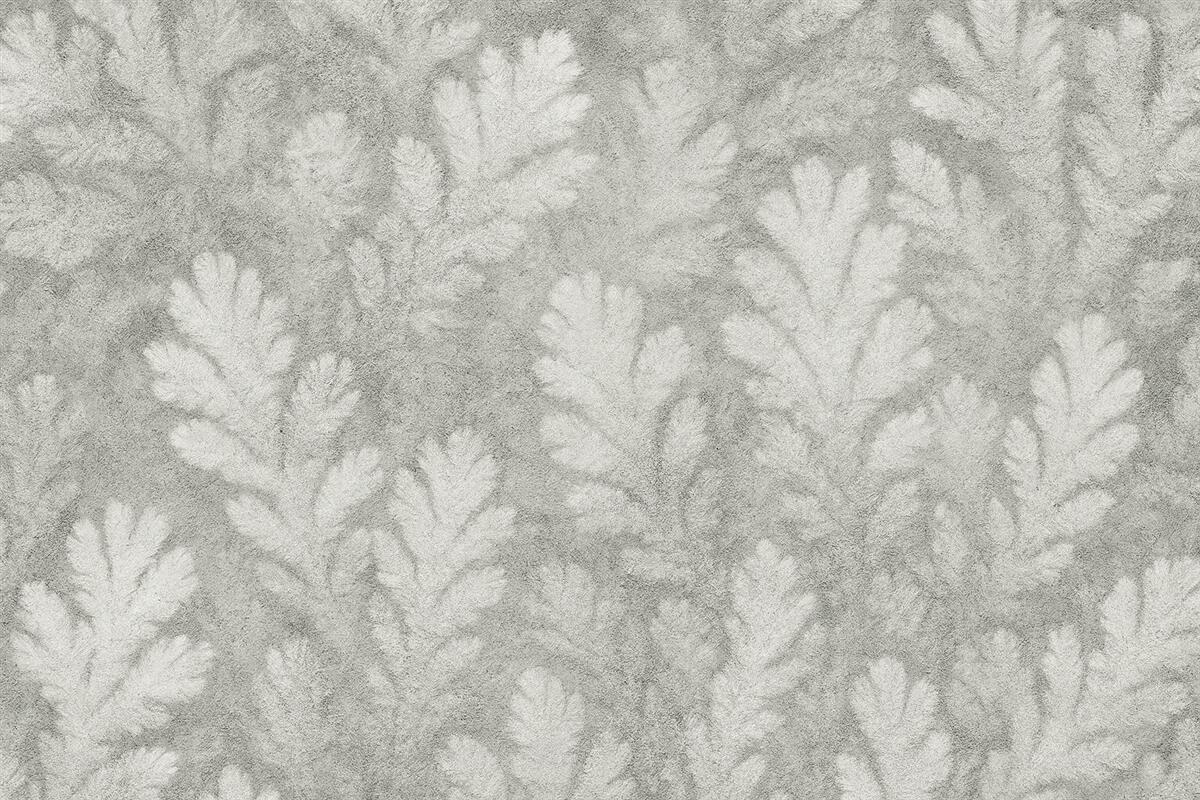 Fototapeta kamienne drzewa, gałązki na tle betonu, współczesny styl wnętrz