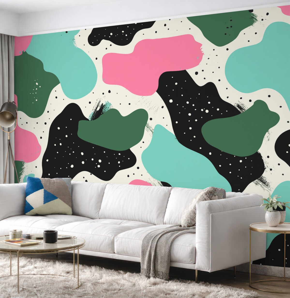 Fototapeta Abstrakcyjne plamy.