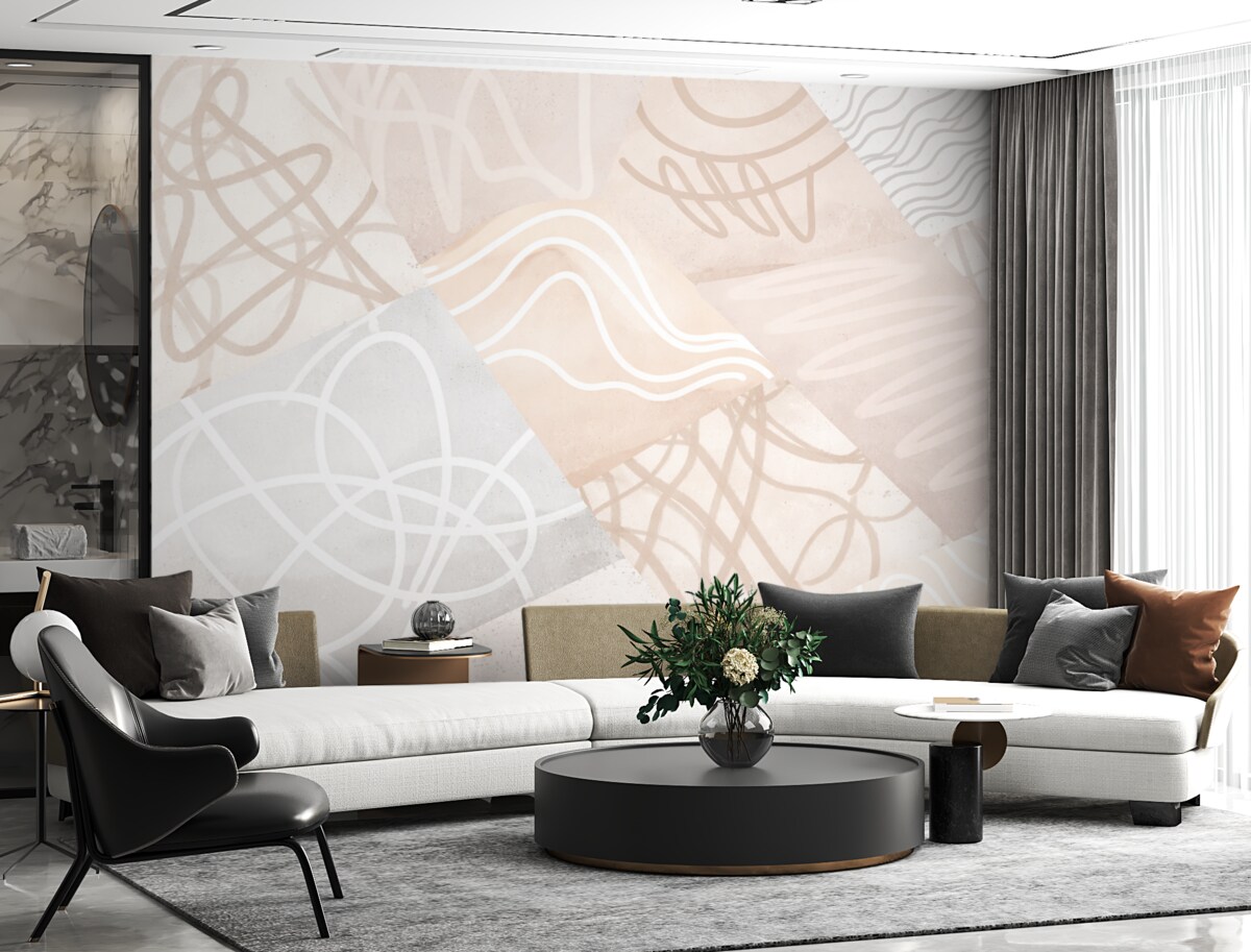 Fototapeta Elegancka abstrakcja linii.