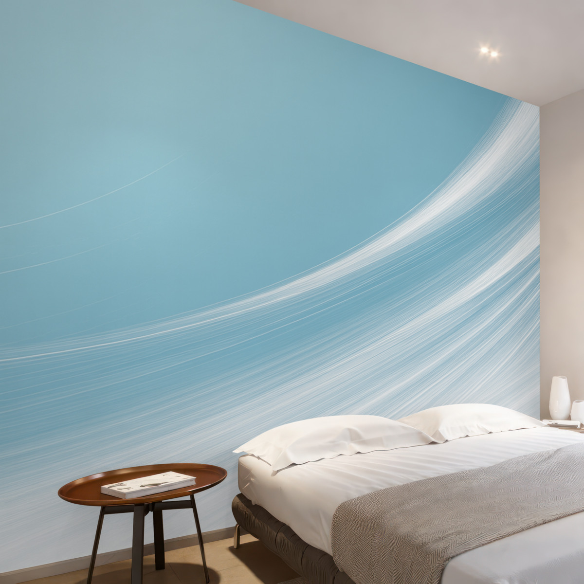 Fototapeta Błękitne pasy.