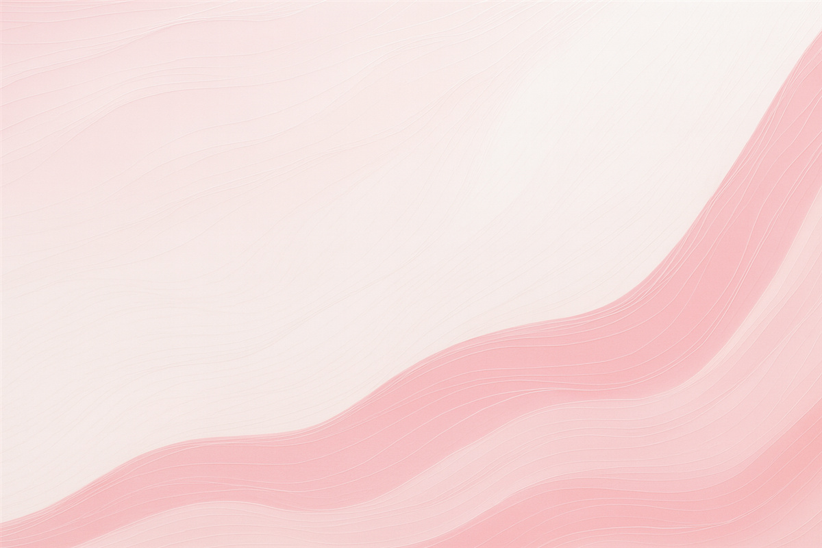 Fototapeta Różowe ślady i białe linie.