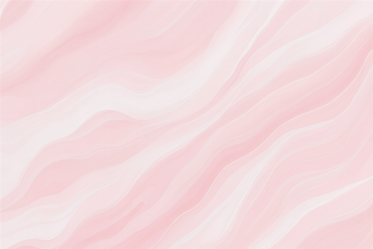 Fototapeta Różowe subtelne fale.