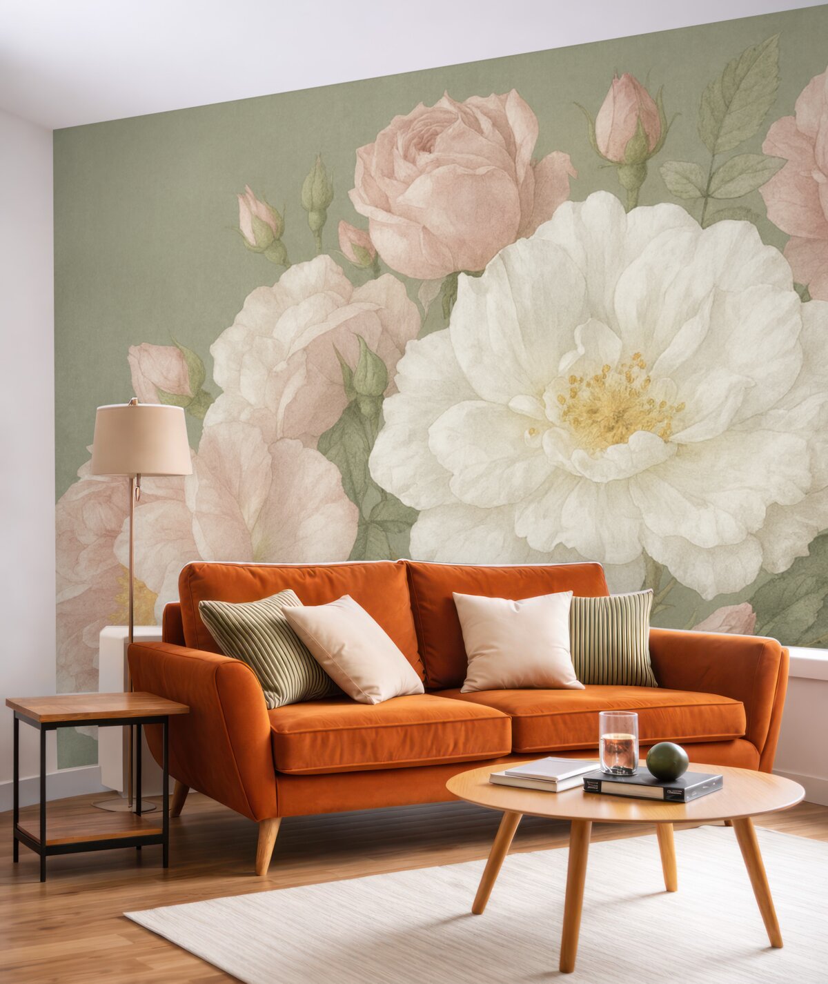 Fototapeta Wielkie piwonie, struktura.