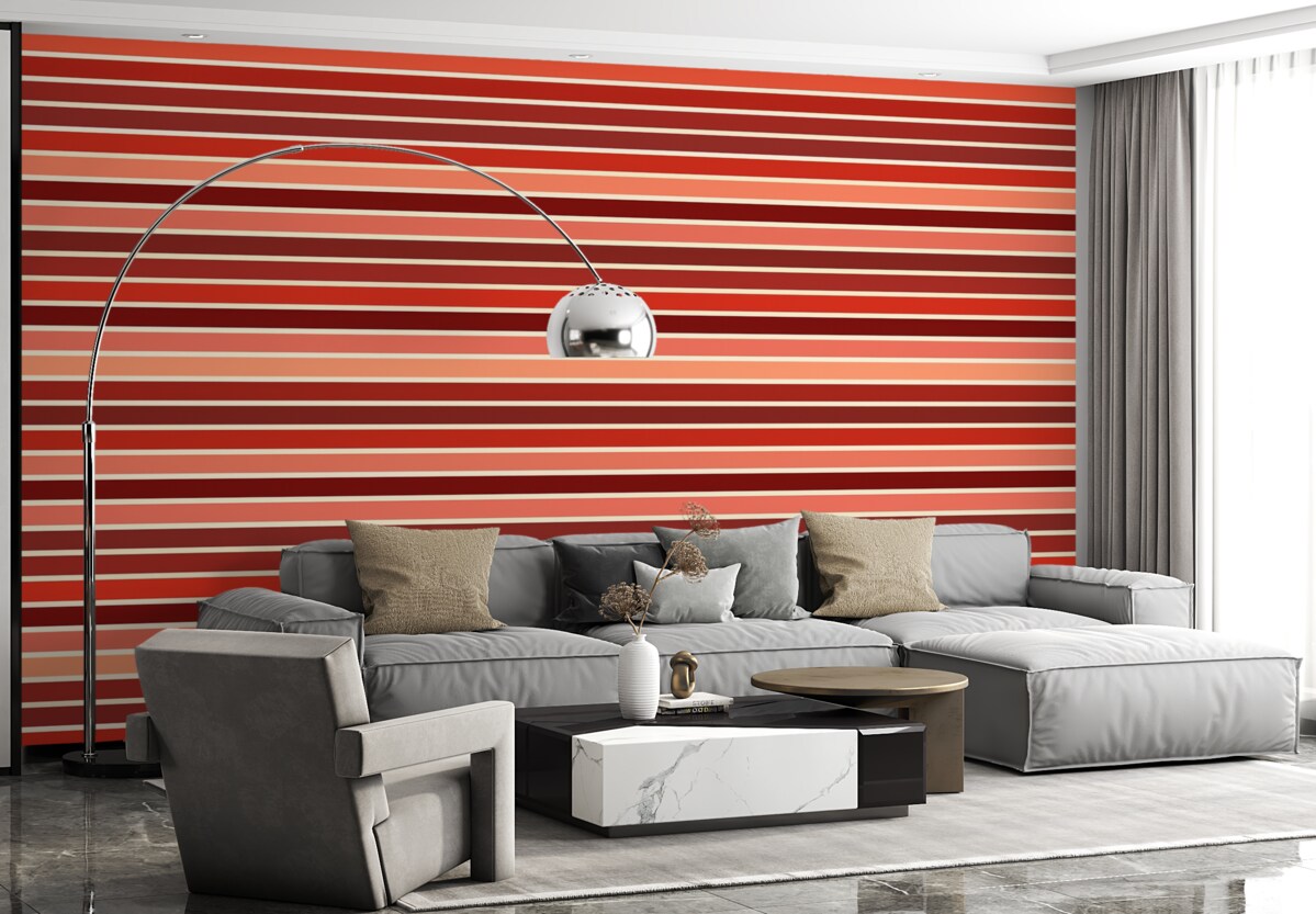 Fototapeta Pasy w tonacjach czerwieni.