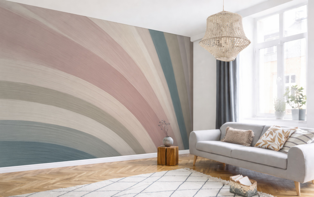 Fototapeta Abstrakcyjne zamachy farbą.