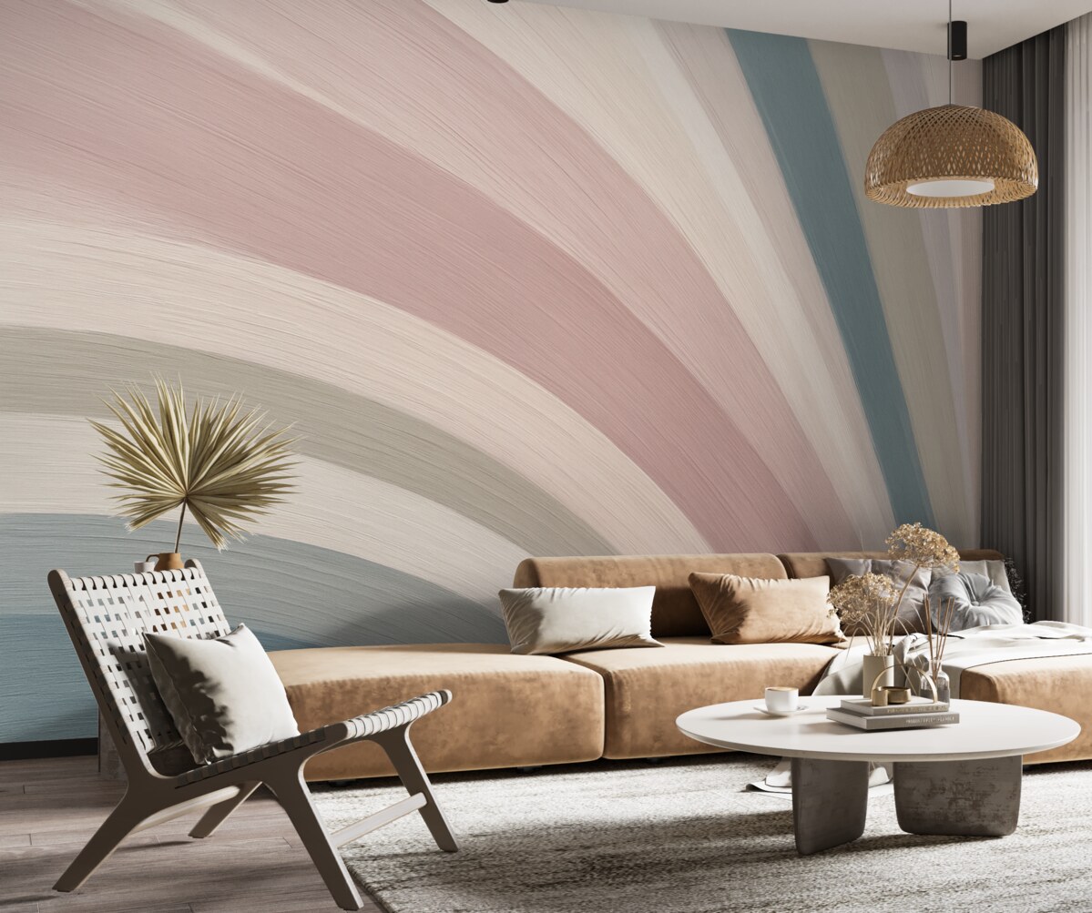 Fototapeta Abstrakcyjne zamachy farbą.