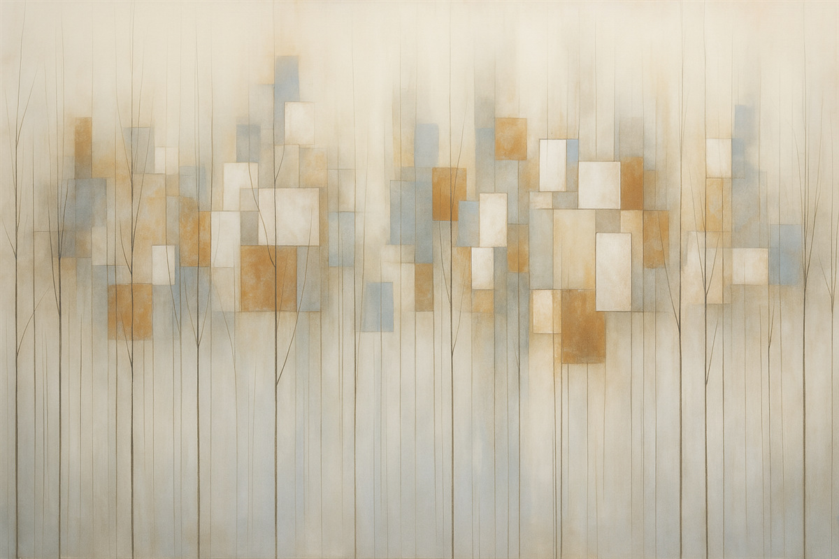 Fototapeta Abstrakcyjne drzewa.