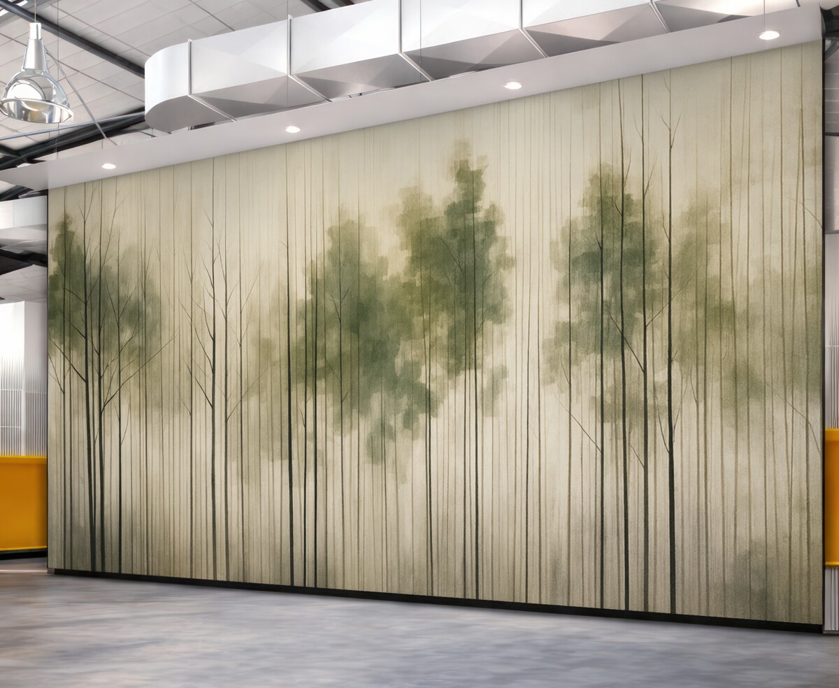 Fototapeta Las abstrakcyjny