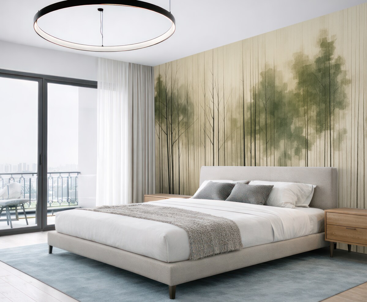 Fototapeta Las abstrakcyjny