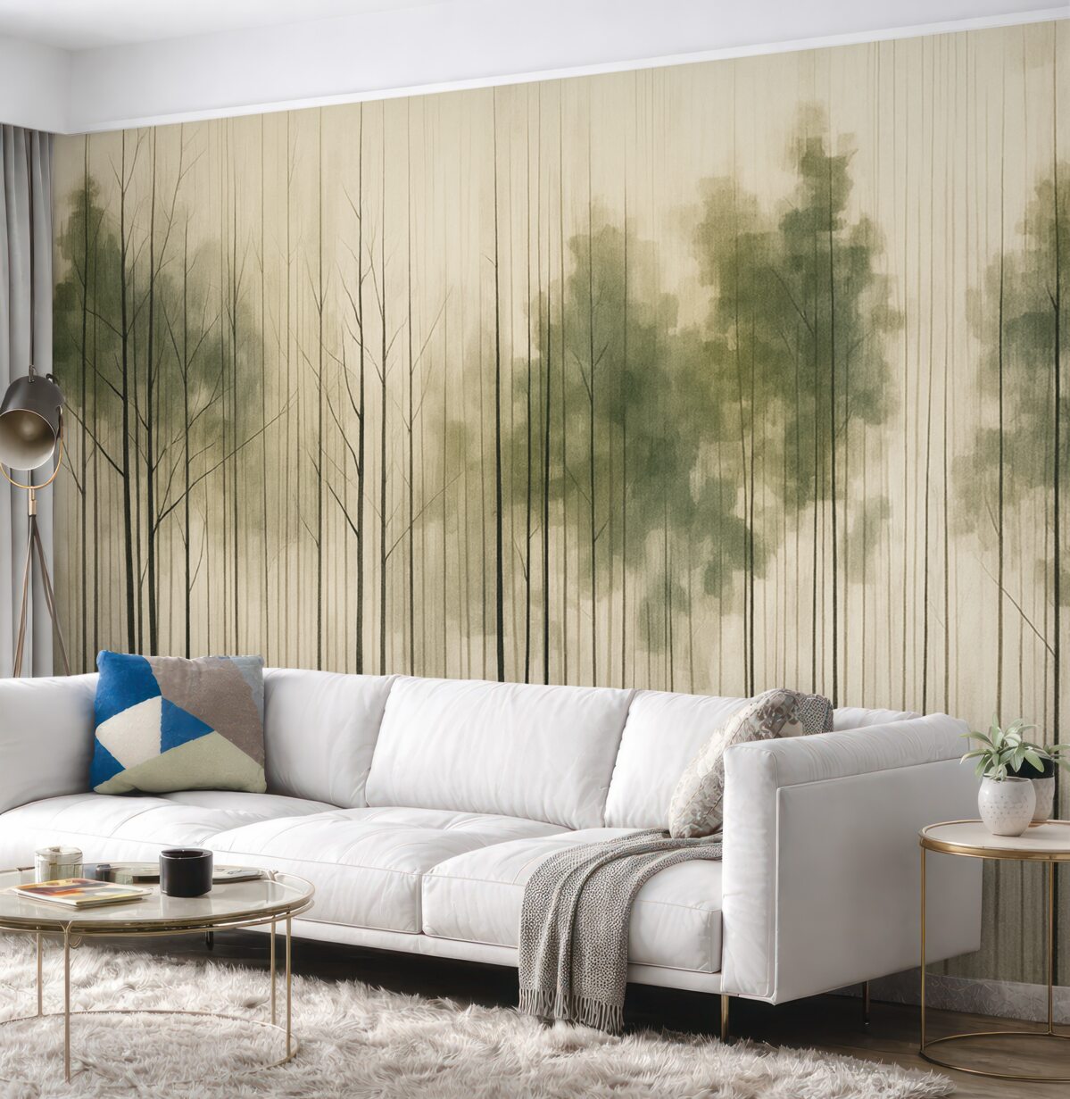 Fototapeta Las abstrakcyjny