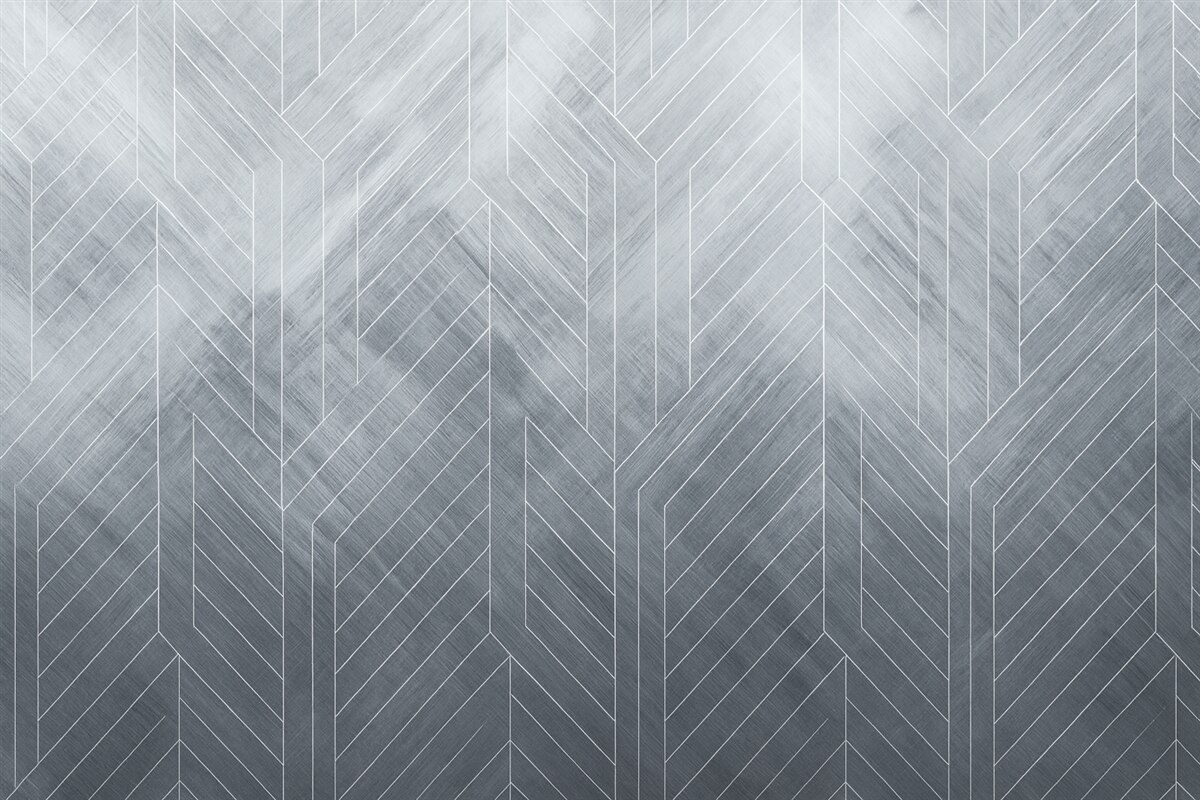 Fototapeta Abstrakcyjne tło geometryczne z ukośnymi liniami oraz efektem gradacji w niebieskich tonach.