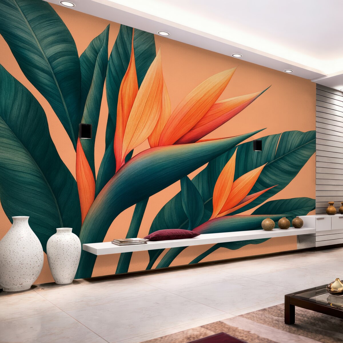 Fototapeta Potężna strelicja.