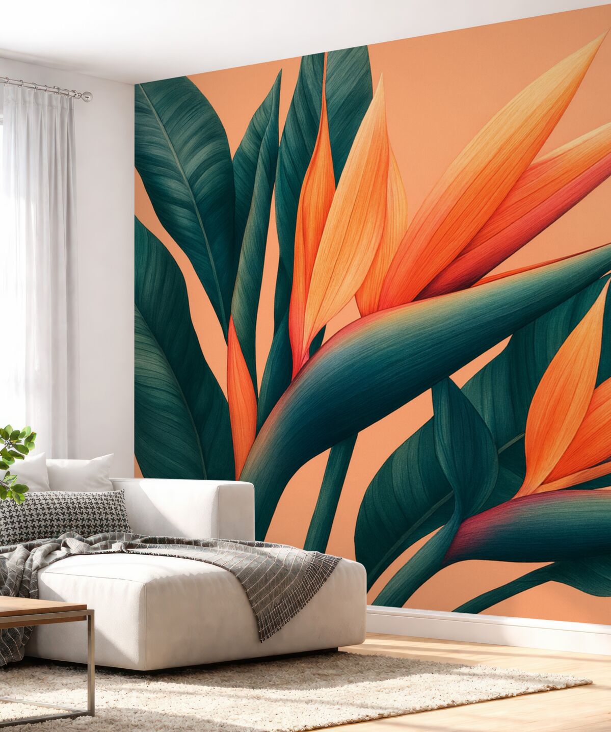 Fototapeta Potężna strelicja.