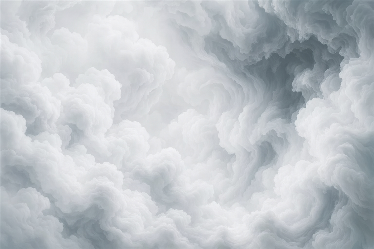 Fototapeta Lekkie białe i niebieskie obłoki wznoszące się na niebie.