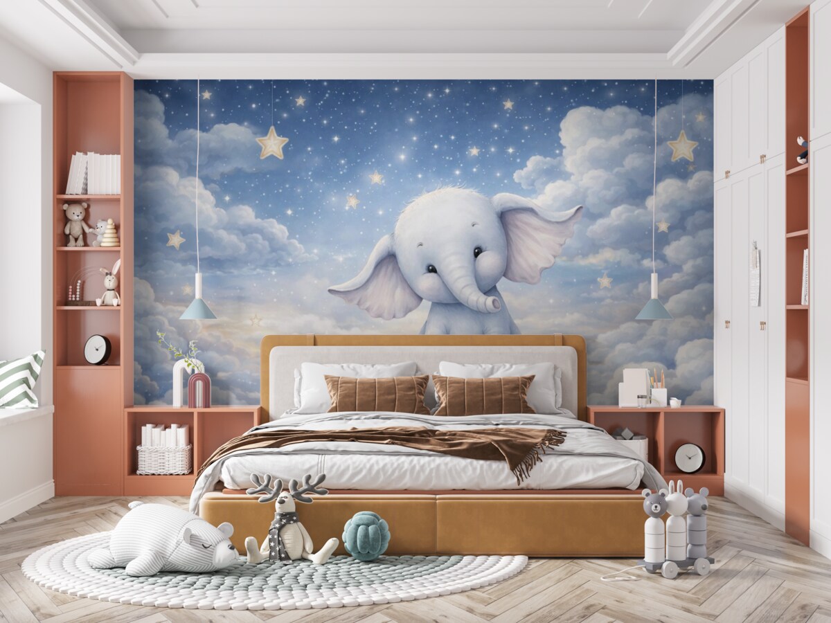 Fototapeta Obłokowy słoń.