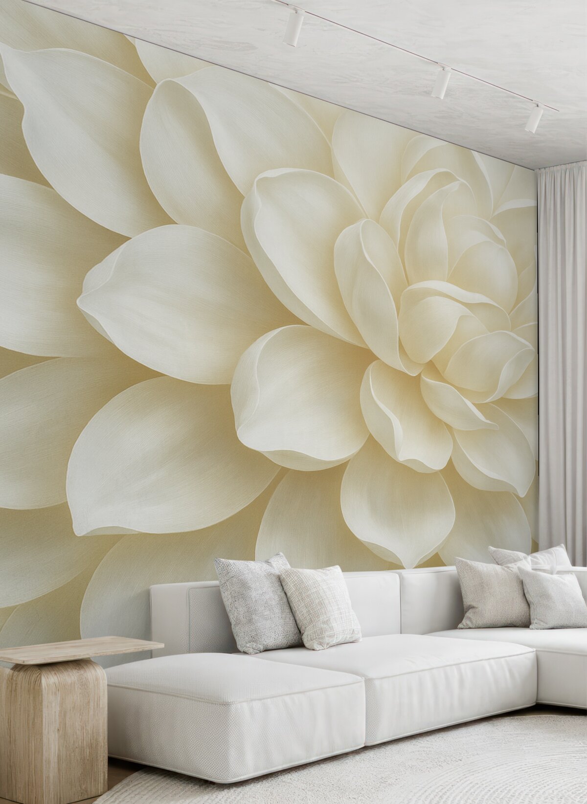 Fototapeta Jasny, intensywny kwiat w dużym zbliżeniu.