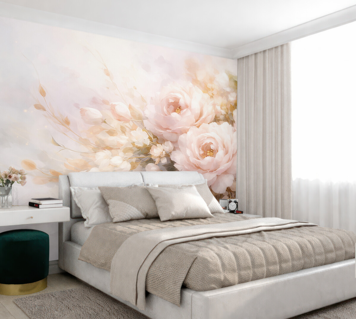 Fototapeta Subtelne róże