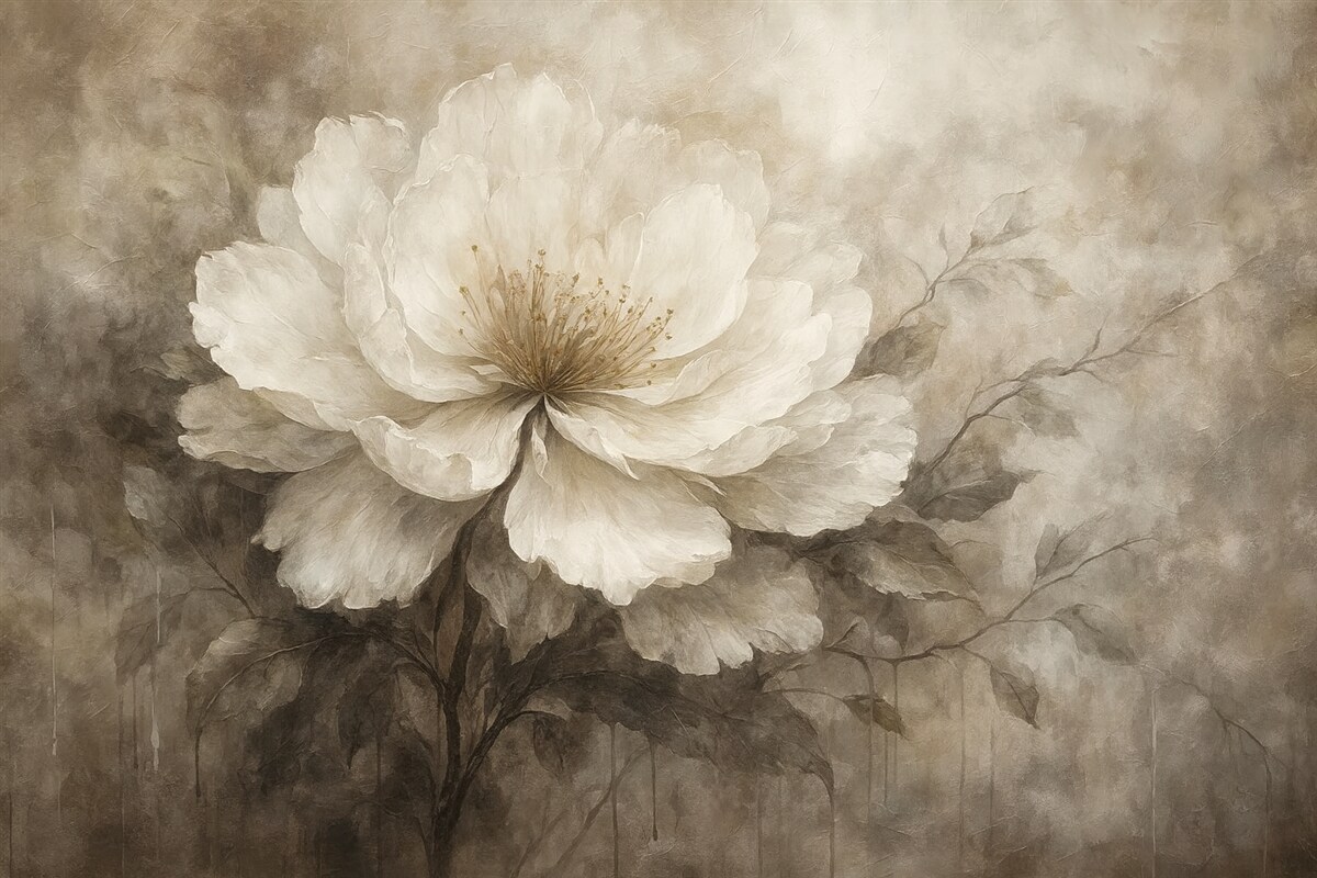 Fototapeta Obszerny abstrakcyjny kwiat.