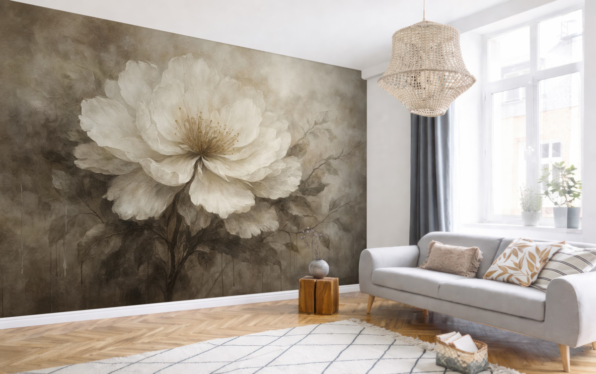 Fototapeta Obszerny abstrakcyjny kwiat.