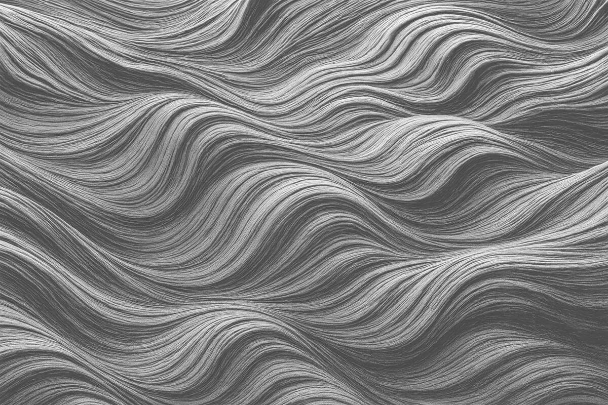 Fototapeta Szara i biała abstrakcyjna struktura.