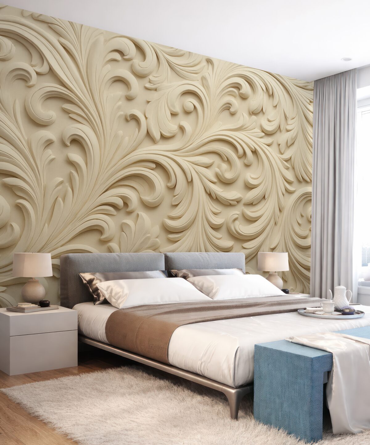 Fototapeta Naśladownictwo płaskorzeźby.