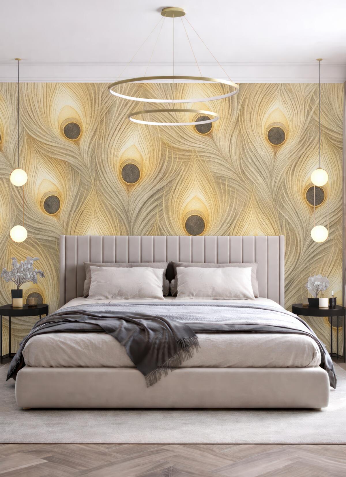 Fototapeta Pawie piórka.