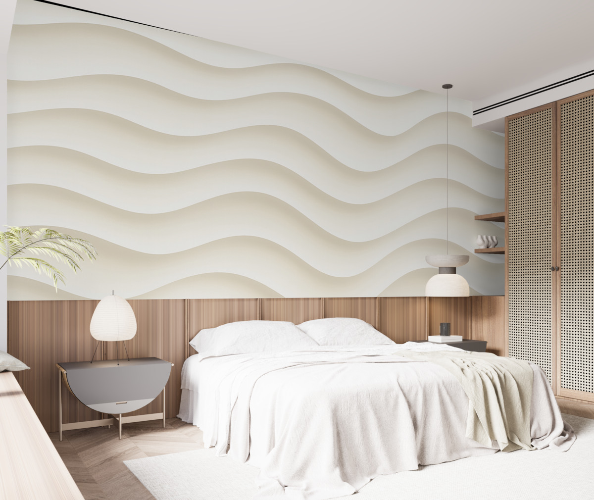 Fototapeta Jasny strumień piasku.