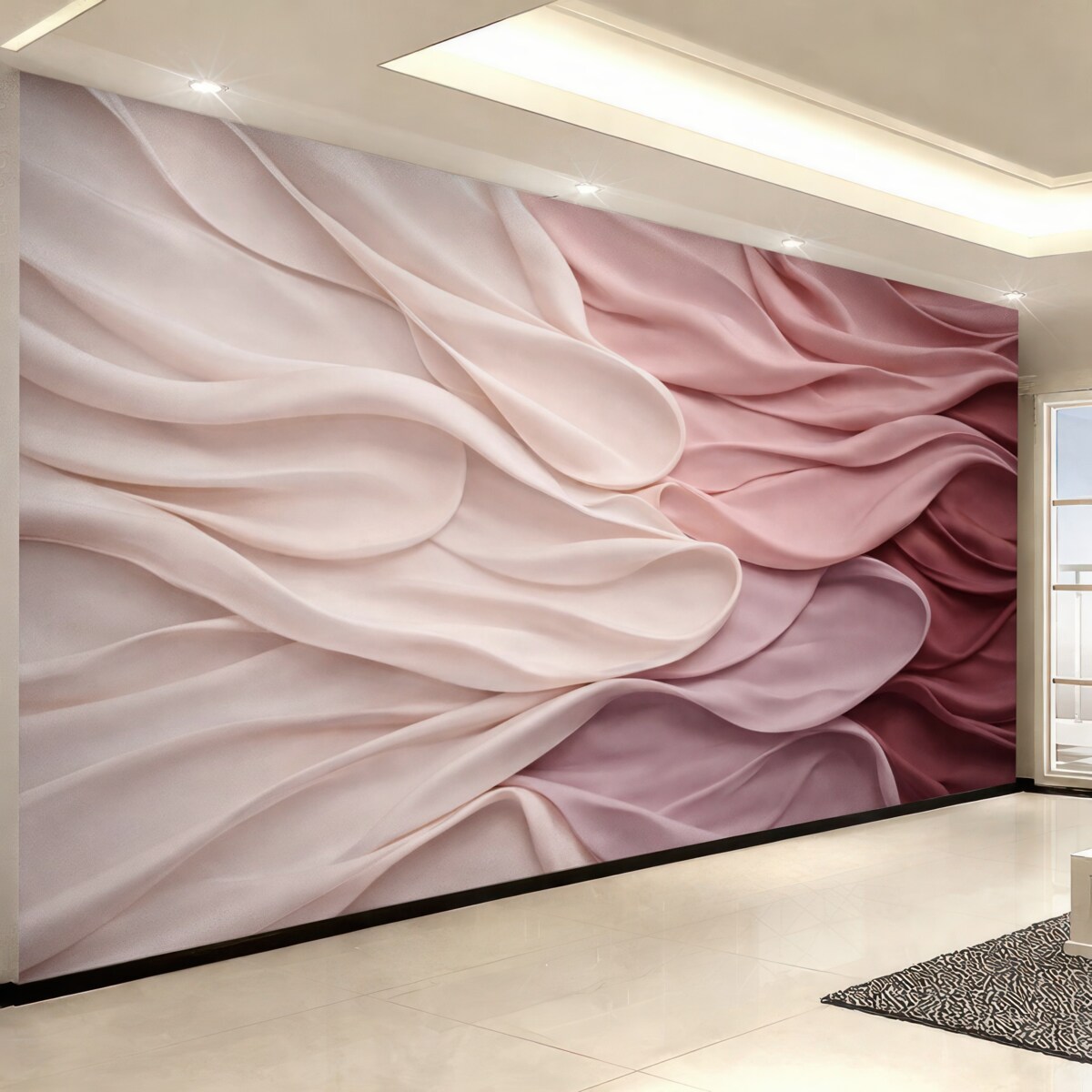 Fototapeta Szerokie płatki kwiatów