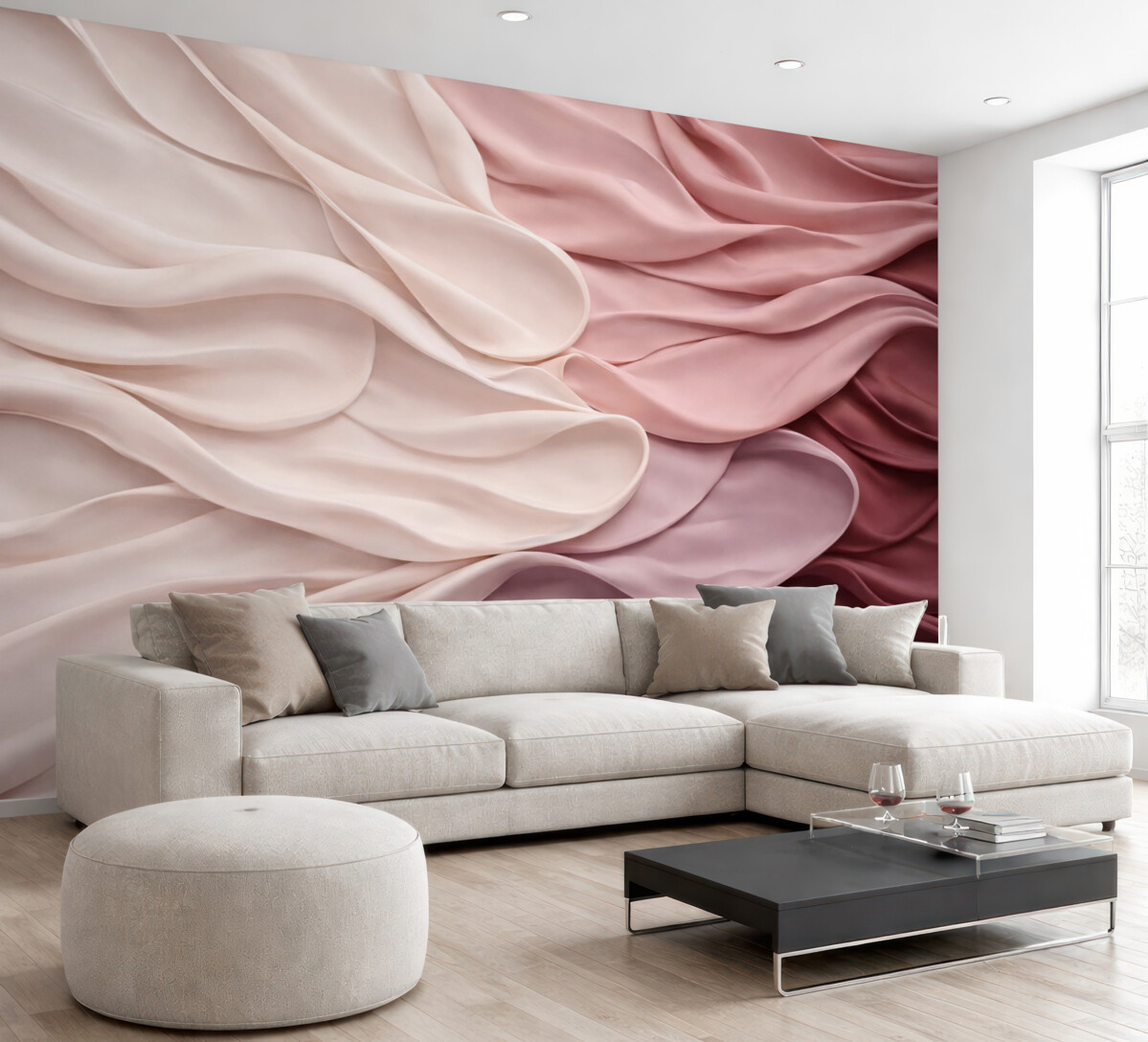 Fototapeta Szerokie płatki kwiatów