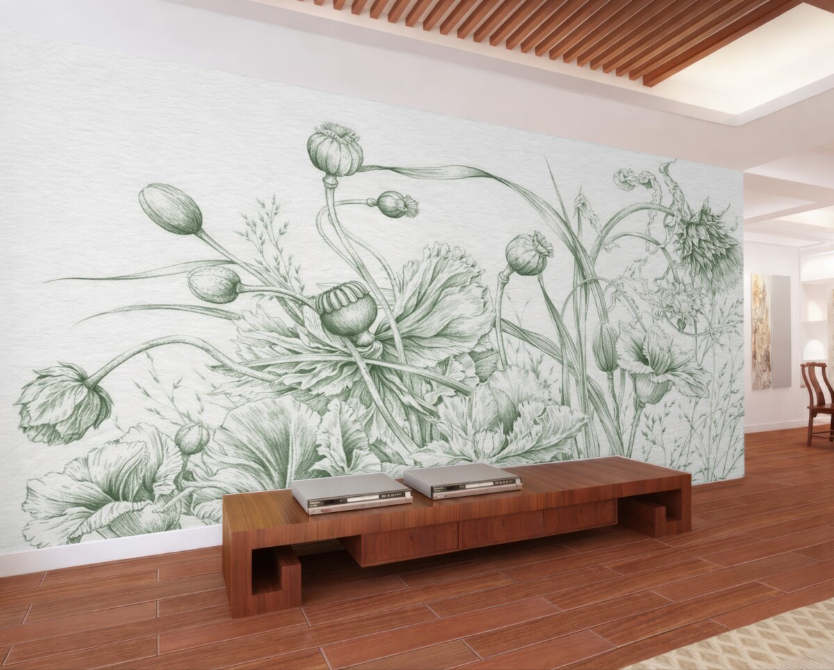 Fototapeta Ilustracja roślinna